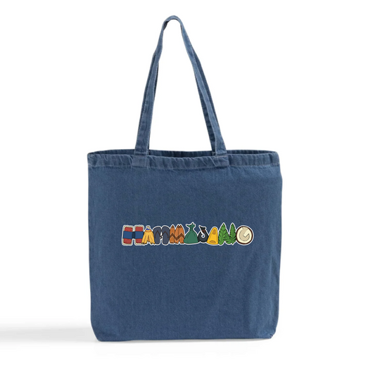 HAMMAJANG Tote Bag - Washed Denim