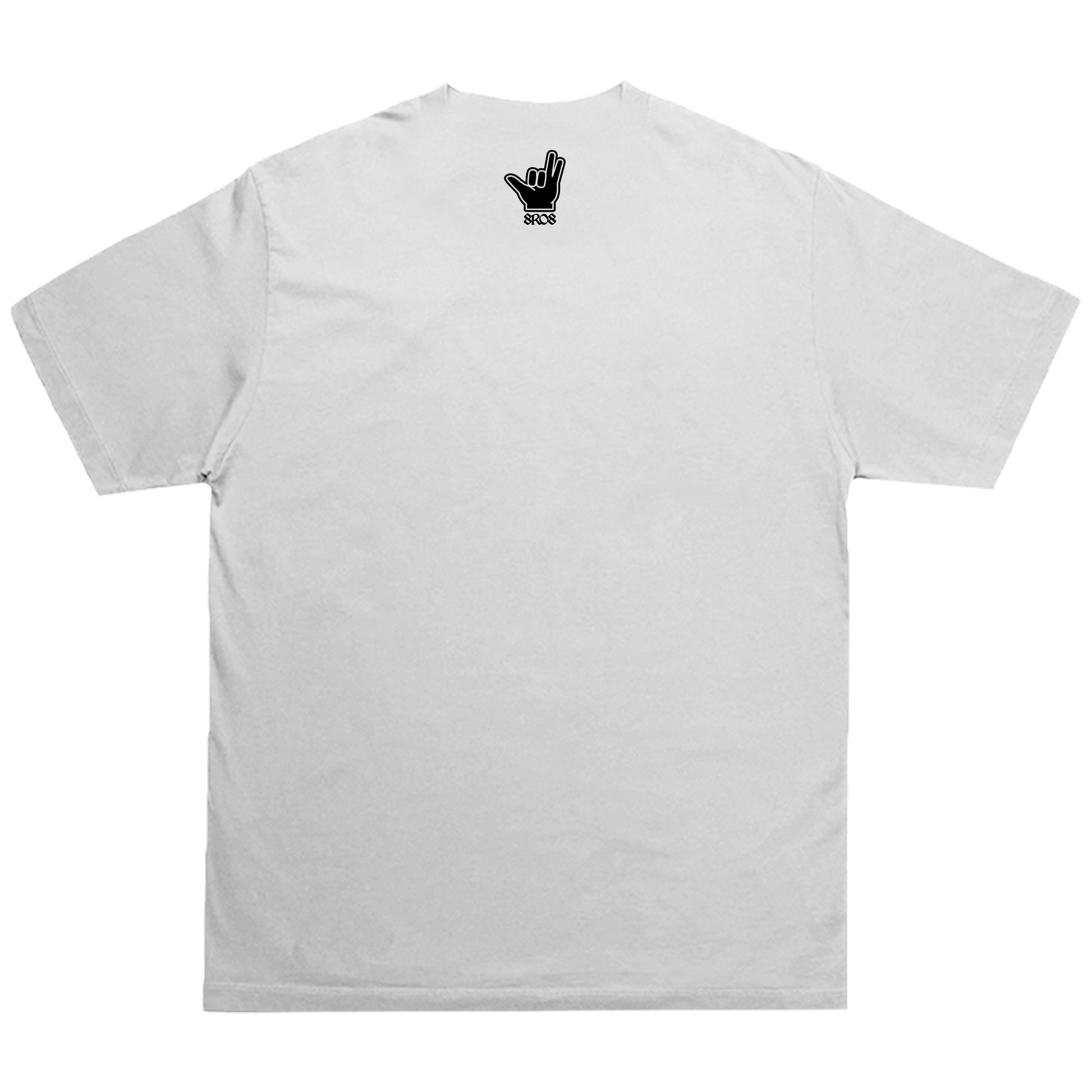 HAMMAJANG Box Logo Tee - Back - White